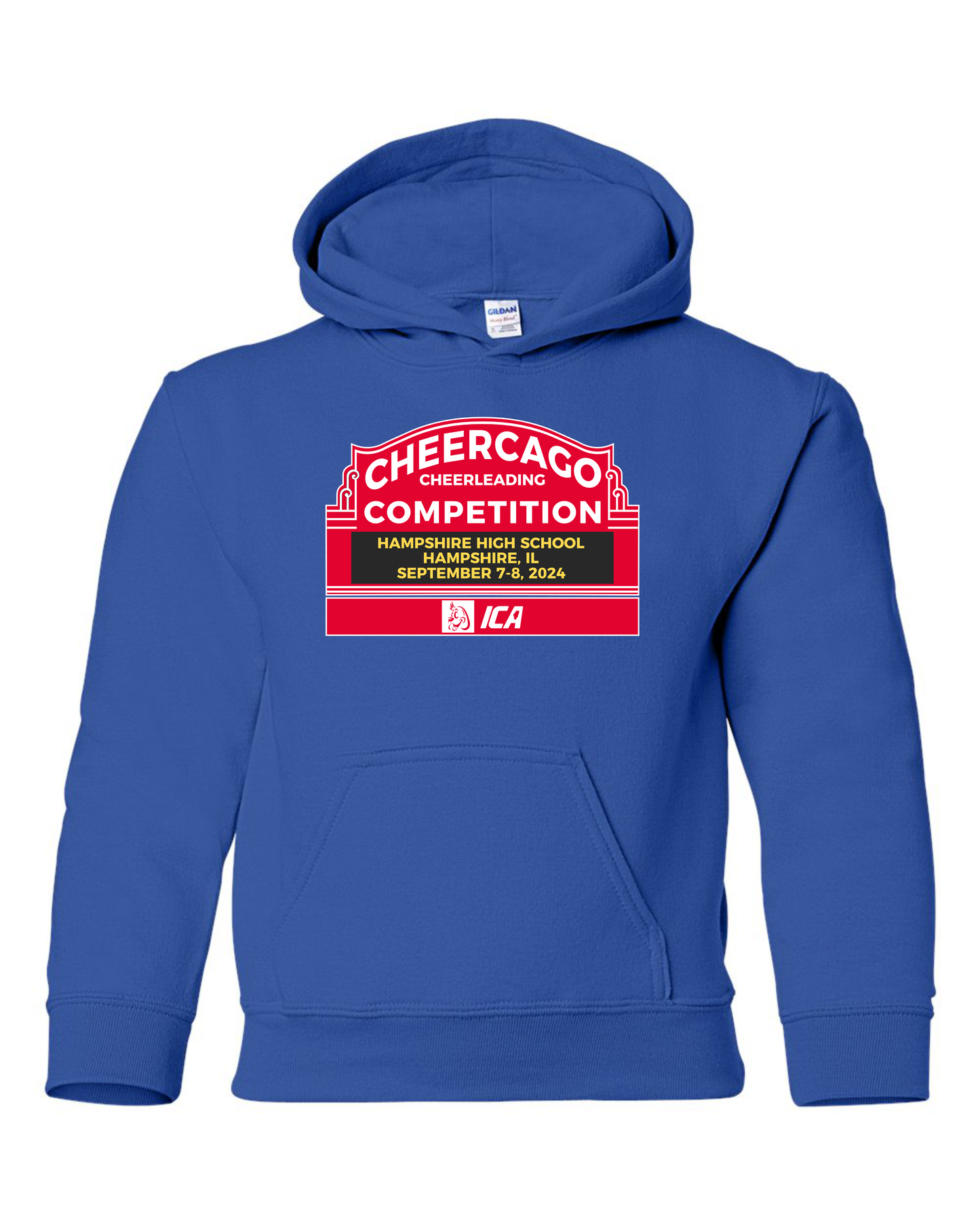 ICA Cheercago 2024 Event Hooded Sweatshirt