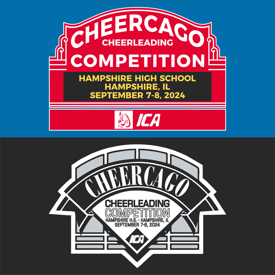 ICA Cheercago 2024 Event T-Shirt