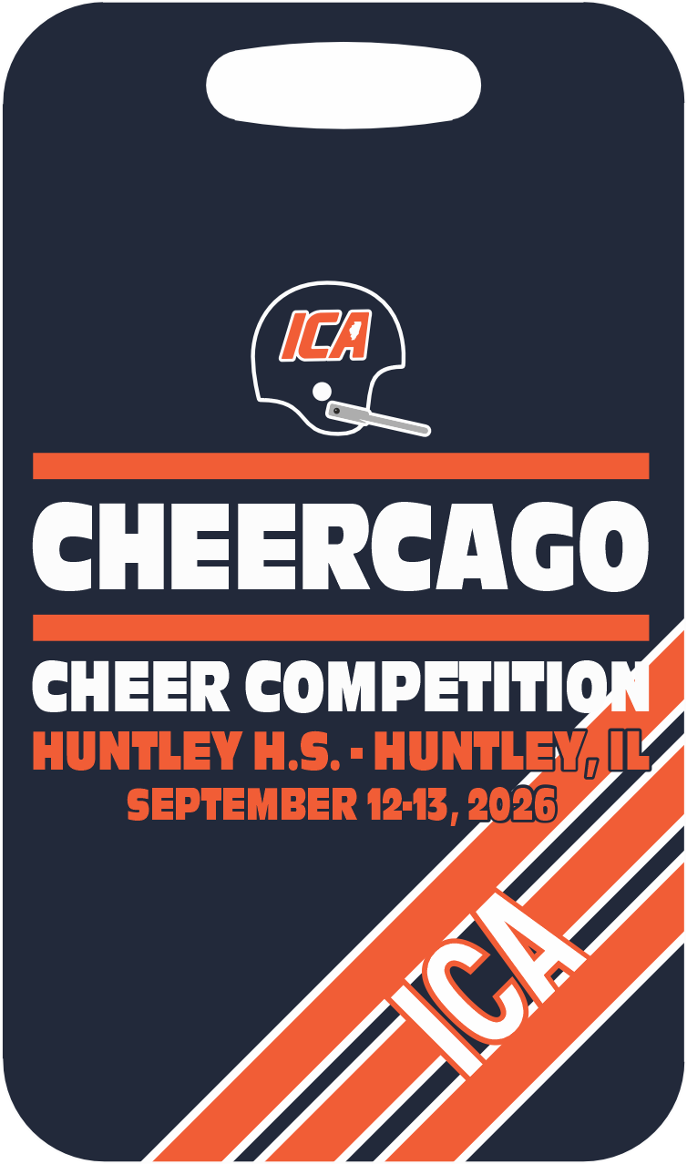 Cheercago 2026 Event Bag Tag